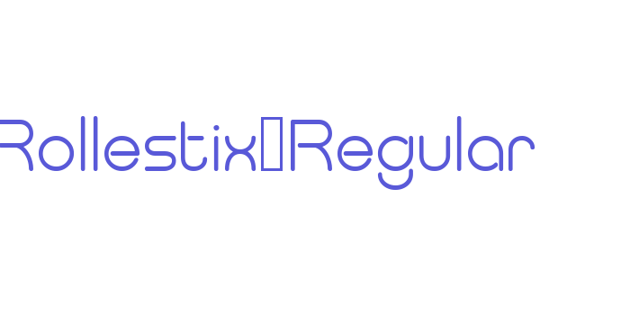 Rollestix-Regular Font Download