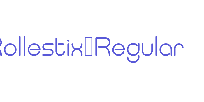 Rollestix-Regular Font