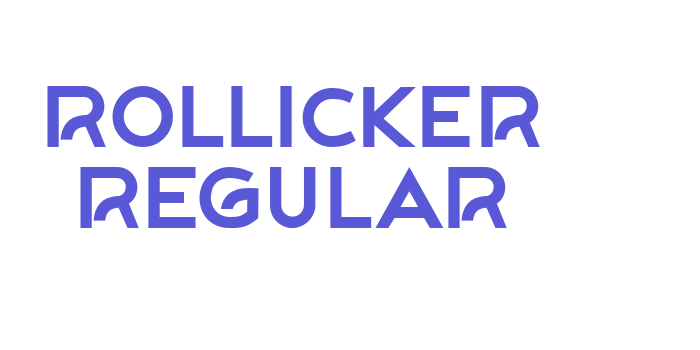 Rollicker Regular Font Download