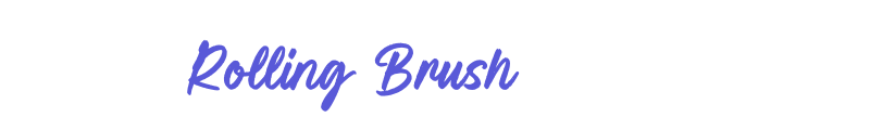 Rolling Brush