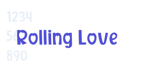 Rolling Love-font-download