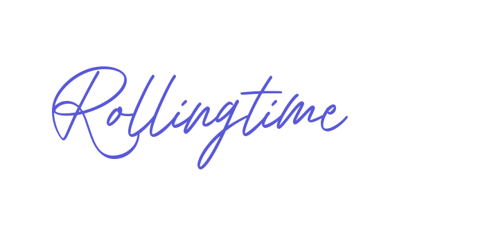 Rollingtime Font