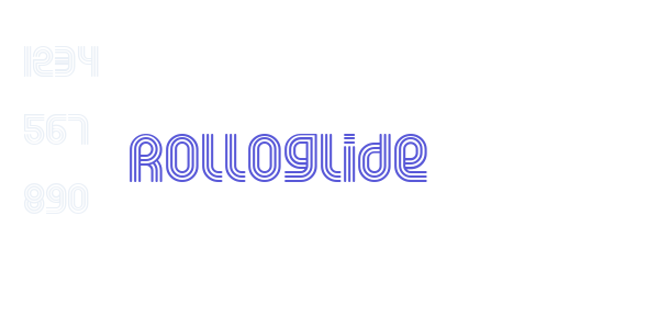 Rolloglide font free