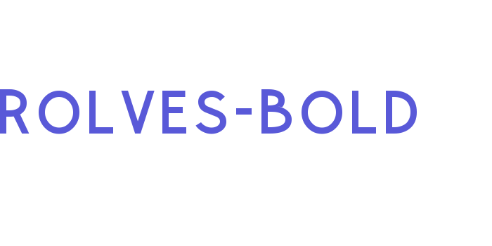 Rolves-Bold Font Download