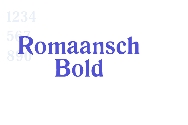 Romaansch Bold