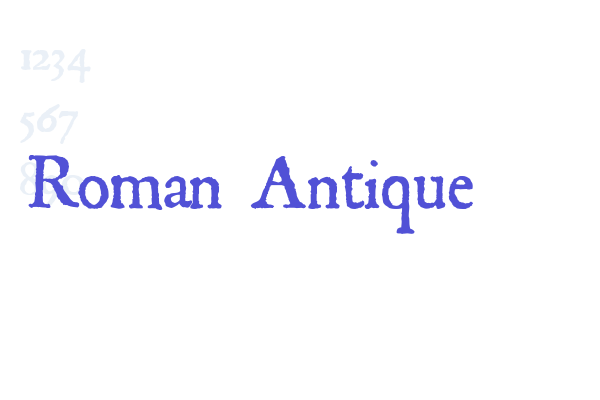 Roman Antique Font Download