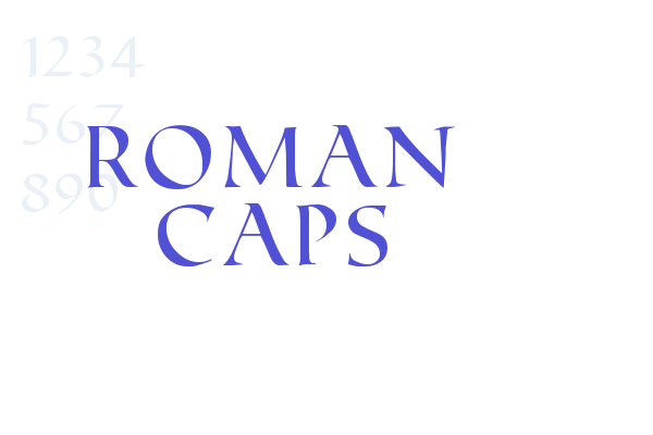 Roman Caps Font Download