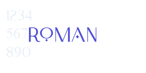 Roman-font-download