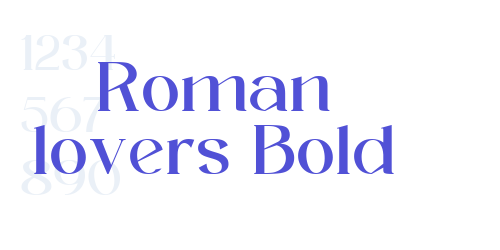 Roman lovers Bold-font-download