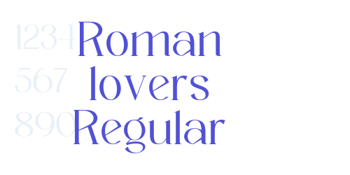 Roman lovers Regular-font-download
