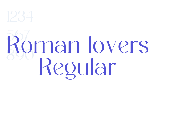 Roman lovers Regular