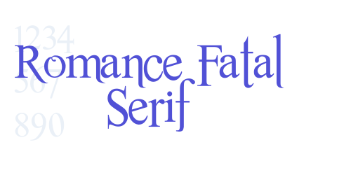 Romance Fatal Serif-font-download