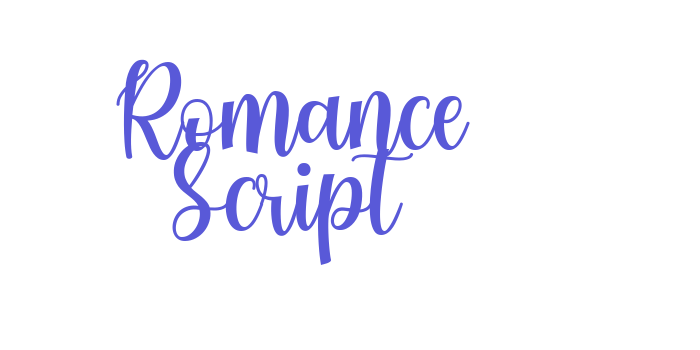 Romance Script Font Download