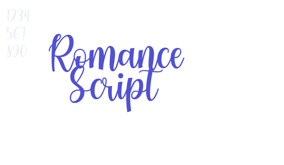 Romance Script-font-download