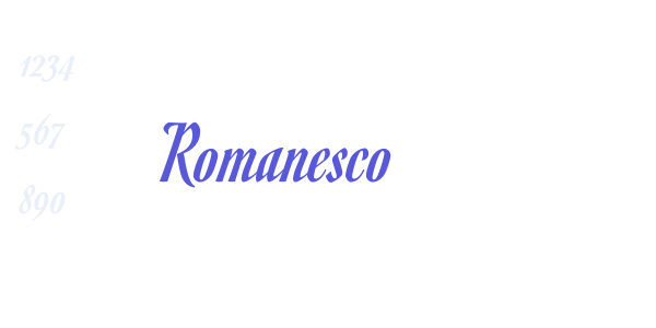 Romanesco font free