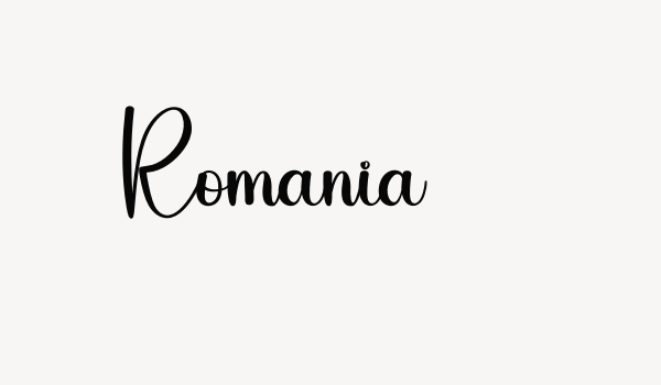 Romania Font