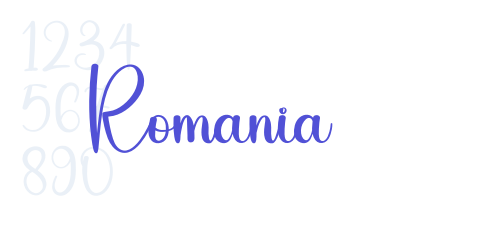 Romania-font-download