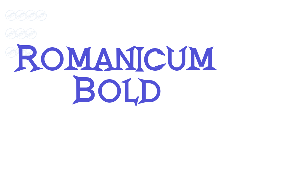 Romanicum Bold-font-download