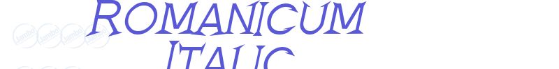 Romanicum Italic