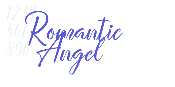 Romantic Angel font free