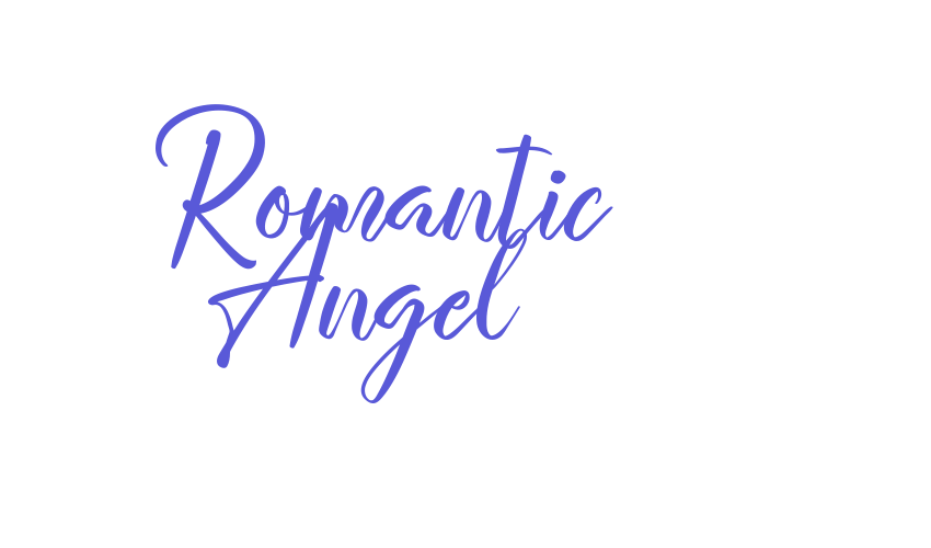 Romantic Angel Font