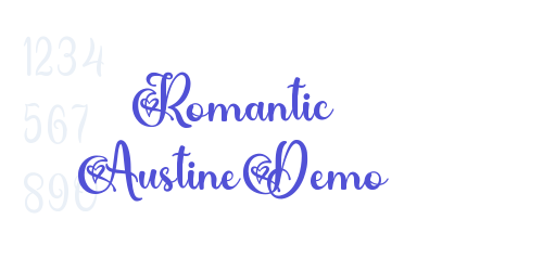 Romantic AustineDemo-font-download