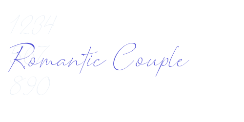 Romantic Couple-font-download