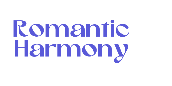 Romantic Harmony Font Download