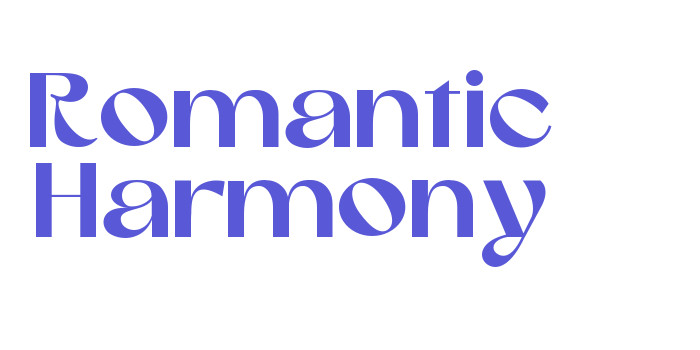 Romantic Harmony Font