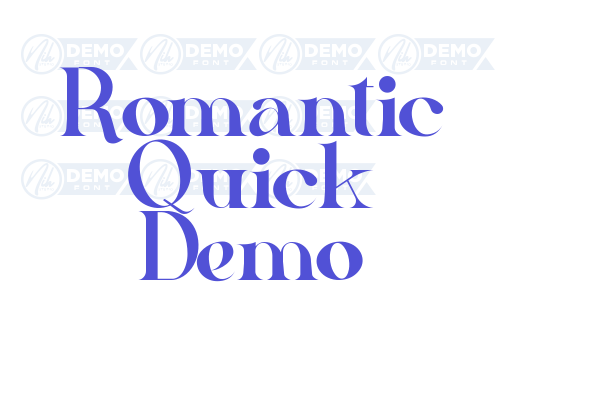 Romantic Quick Demo