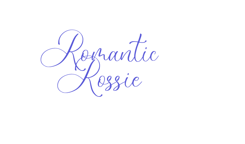 Romantic Rossie Font Download