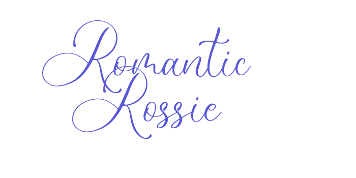 Romantic Rossie Font