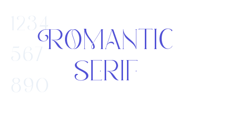 Romantic Serif-font-download