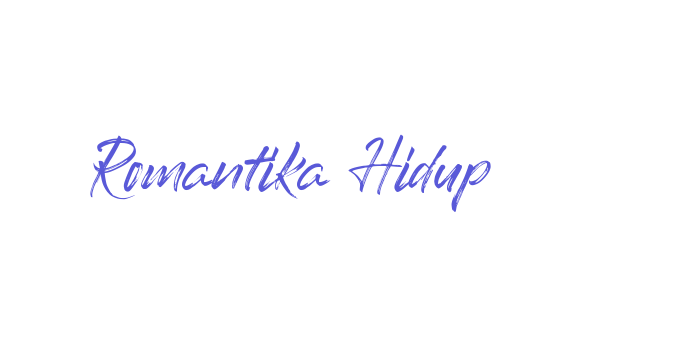 Romantika Hidup Font Download