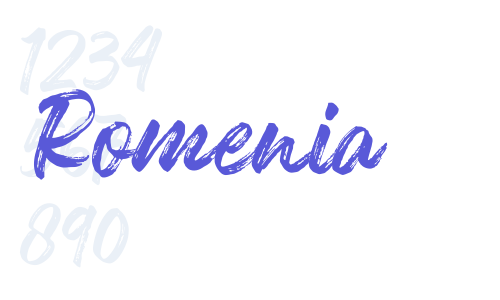 Romenia Font Download