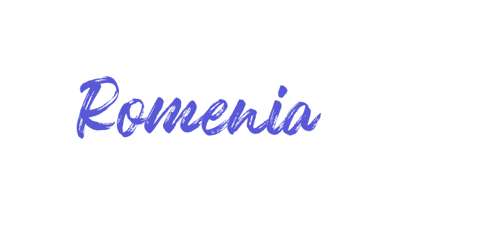 Romenia Font Download