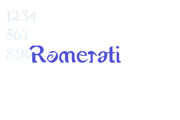 Romerati Font Download