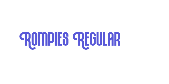 Rompies Regular Font Download