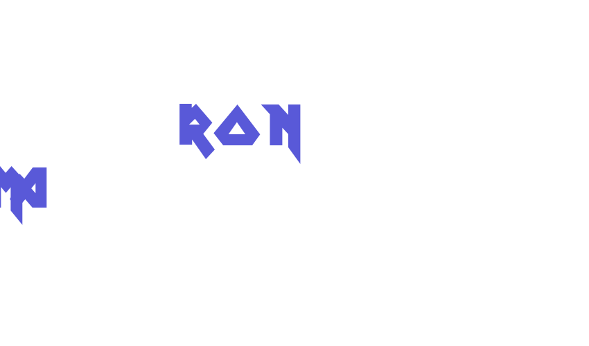 Ron Maiden Font Download