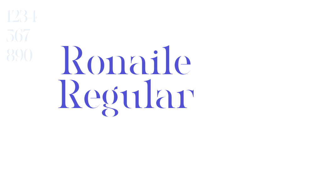 Ronaile Regular-font-download