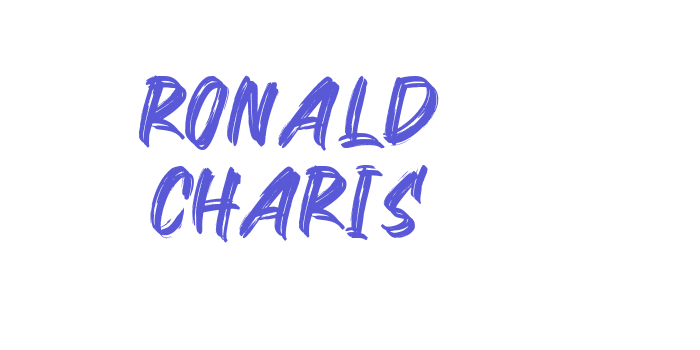 Ronald Charis Font