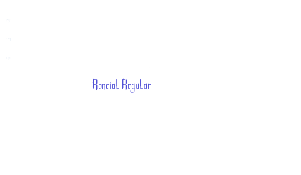 Roncial Regular-font-download