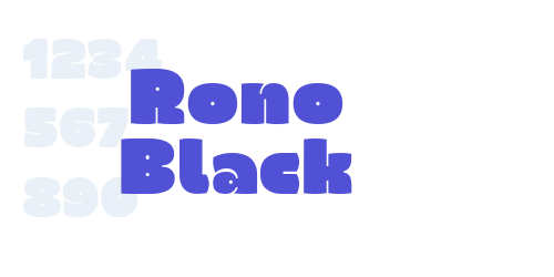 Rono Black-font-download