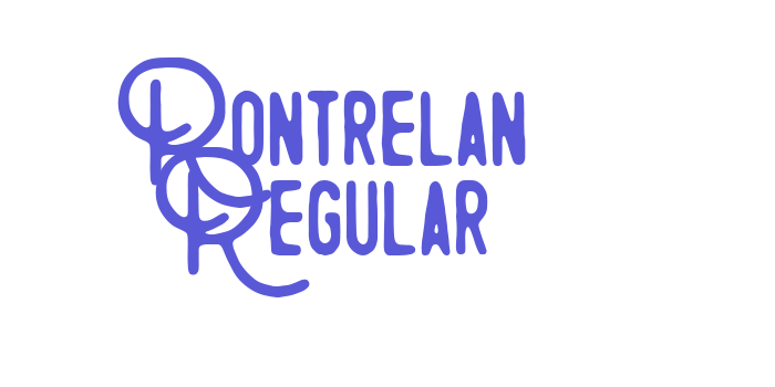 Rontrelan Regular Font Download