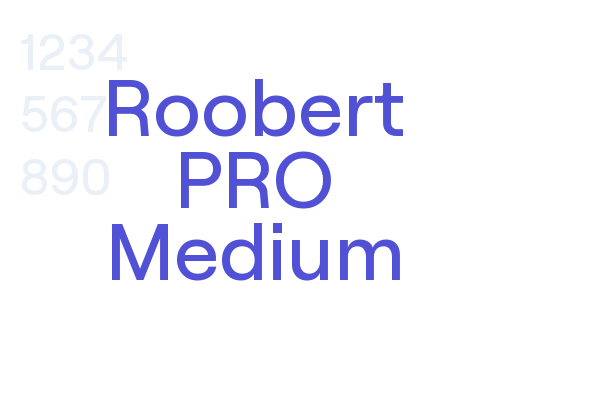 Roobert PRO Medium