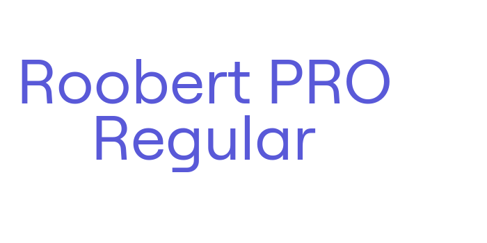 Roobert PRO Regular Font Download