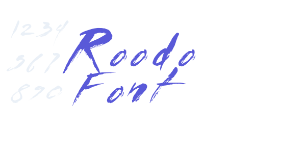 Roodo Font font