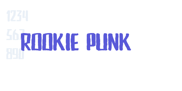 Rookie Punk font free