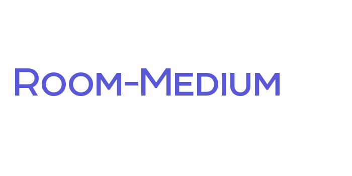 Room-Medium Font Download