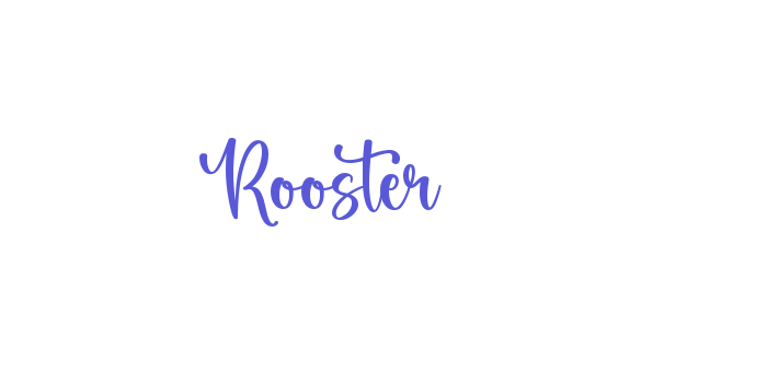 Rooster Font Download